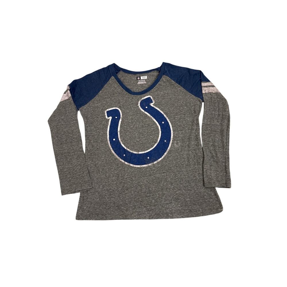 NFL Football Indianapolis Colts Long Sleeve Sporty Gameday Shirt Women's XXL